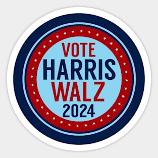 Kamala Harris Tim Walz 2024 Sticker